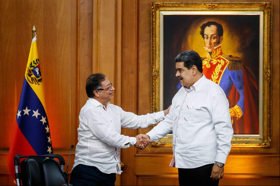 El 1 de noviembre de 2022, los presidentes de Venezuela y Colombia, Nicolás Maduro y Gustavo Petro, tuvieron su primer encuentro en Caracas (Venezuela).