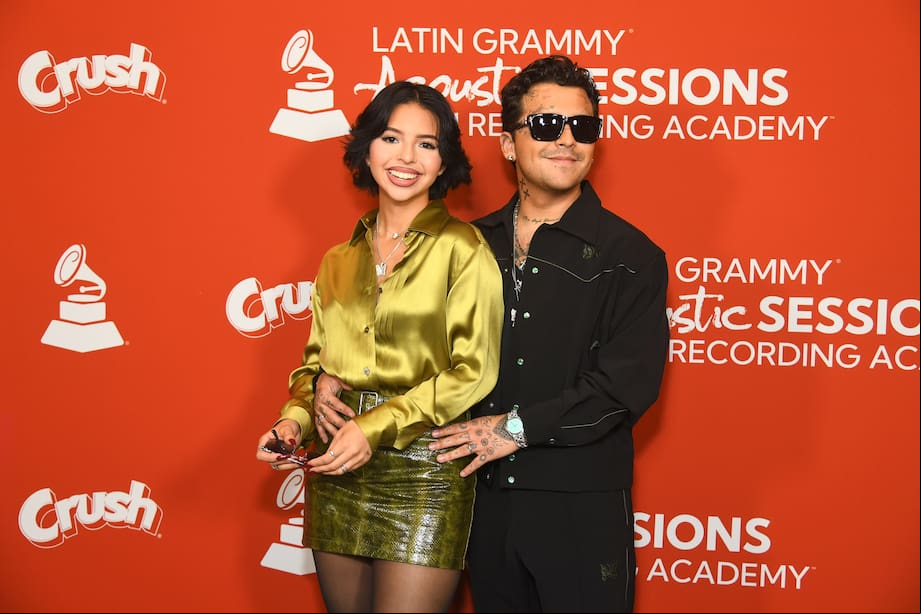 Ángela Aguilar y Nodal (Photo by Alberto E. Rodriguez/Getty Images for The Latin Recording Academy)