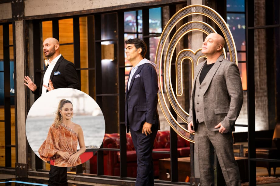 Claudia Bahamón, es la presentadora de 'MasterChef'. Los jurados son Christopher Carpentier, Jorge Rausch y Nicolás de Zubiría.