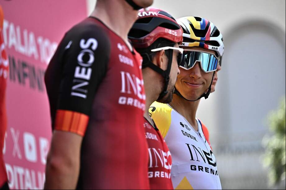 Egan Bernal es uno de los protanogistas de la carrera.
