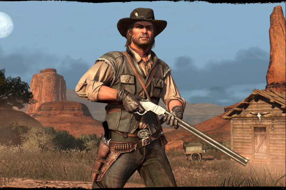 John Marston, el protagonista del primer videojuego que sirve como secuela del segundo.