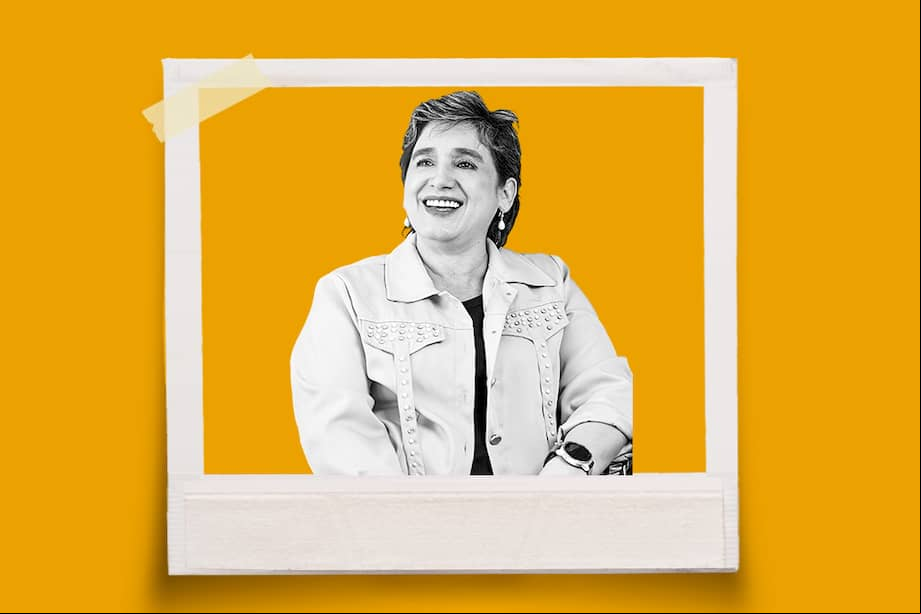 Lourdes Palacios estudió en la Academia Superior de Artes de Medellín.