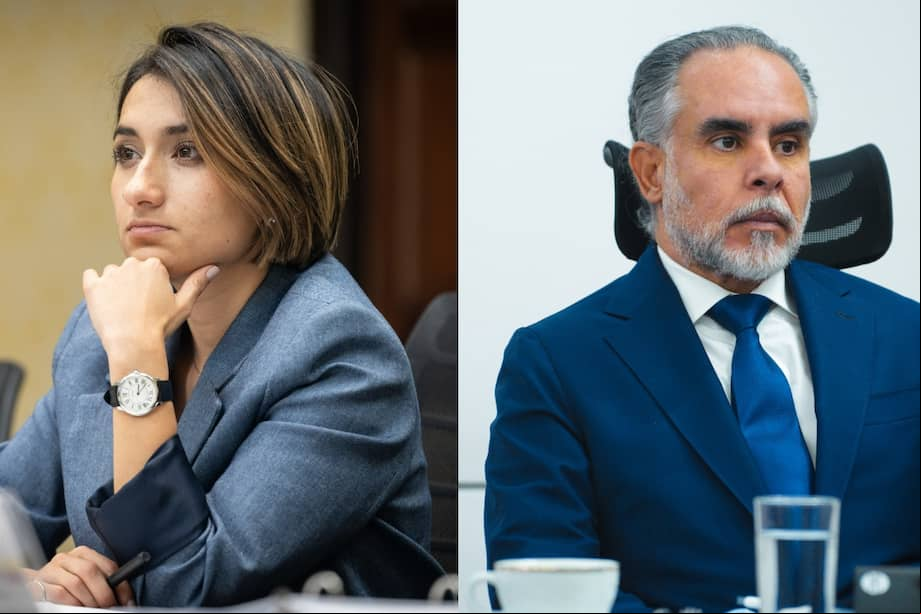 Laura Sarabia y Armando Benedetti