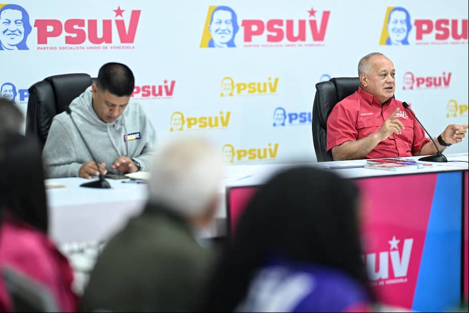 El ministro del Interior de Venezuela, Diosdado Cabello, habla sobre la disputa entre Venezuela y Guyana