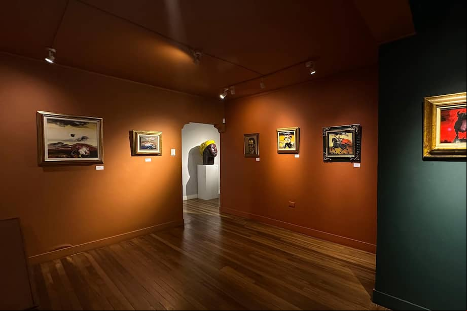 Vista de la exposición previa a la subasta número 34 de Lefebre Subastas.
