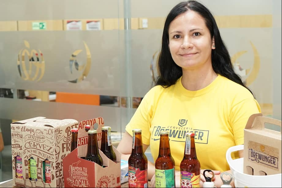 Lina Sofía Cerquera, la emprendedora detrás de Cervecería Artesanal Brewlinger.