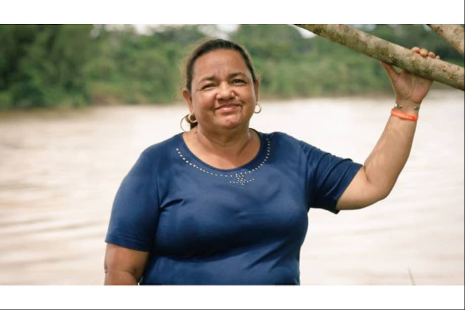Jani Silva es presidenta hace 12 años de la Asociación de Desarrollo Integral Sostenible Perla Amazónica (ADISPA). / Comisión de Justicia y Paz.