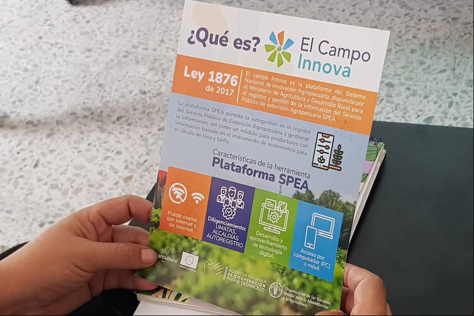 Esta plataforma se convirtió en una herramienta accesible de gestión y registro de los servicios de extensión agropecuaria, la cual permite la autogestión en el registro del Servicio Público de Extensión Agropecuaria (SPEA) y la gestión de información.