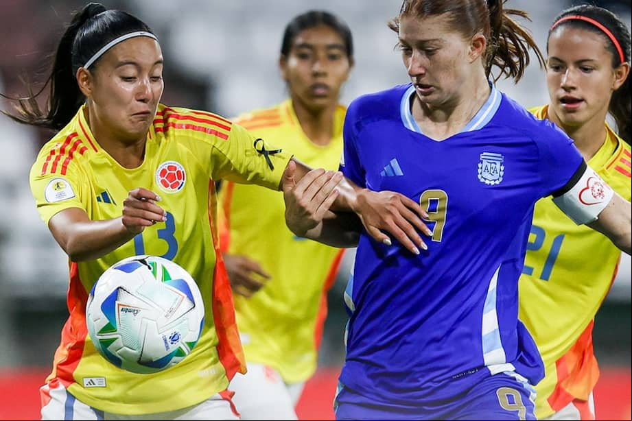 Colombia y Argentina empataron en su estreno en el Sudamericano Sub 17 Femenino, que se juega en nuestro país.